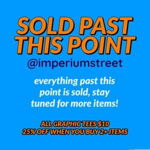 Everything past this point is sold1